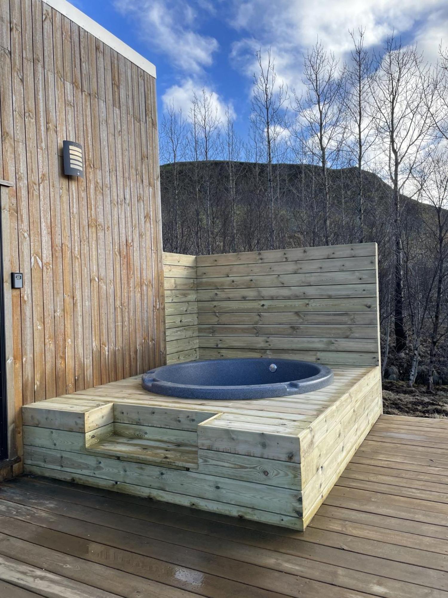 Arngrimslundur Cottages Fludir Exteriér fotografie